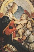 modonna with Child and an Angel (mk36) Botticelli